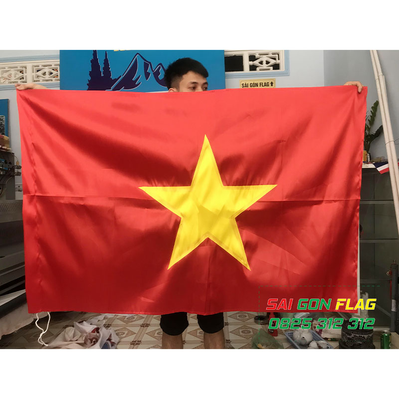 Cờ Tổ Quốc - Vải Đẹp - Sài Gòn Flag